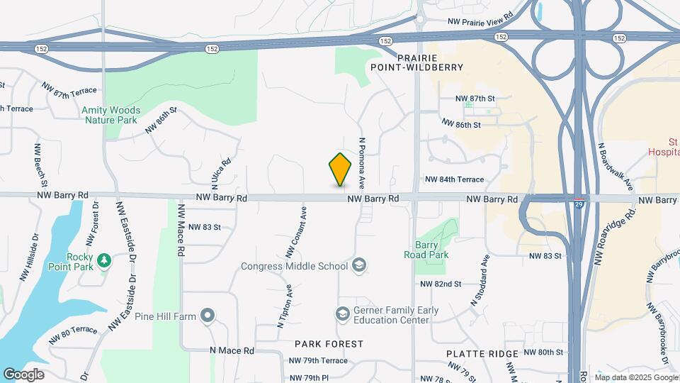 8400 N Atkins Ct Map and Location Details