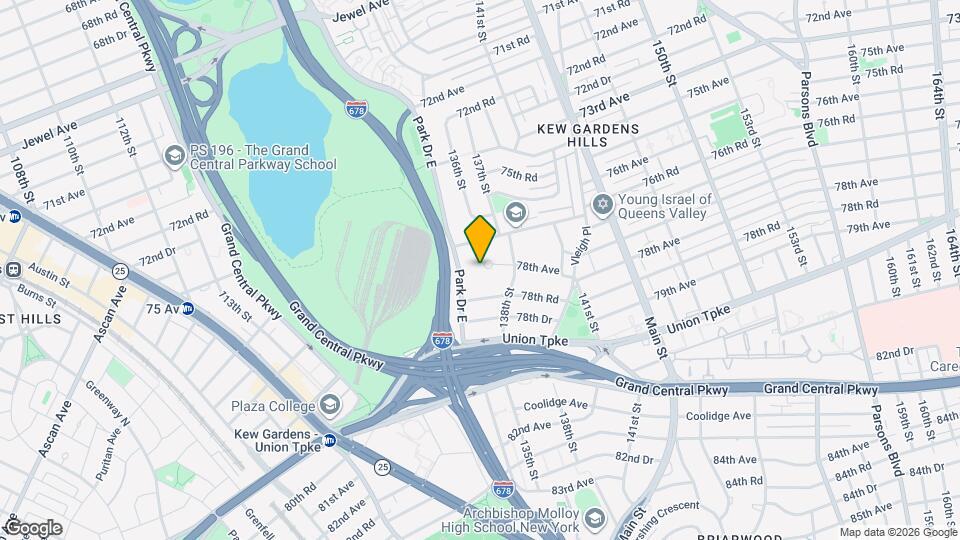 135-20 78th Ave-Unit -1 Map and Location Details