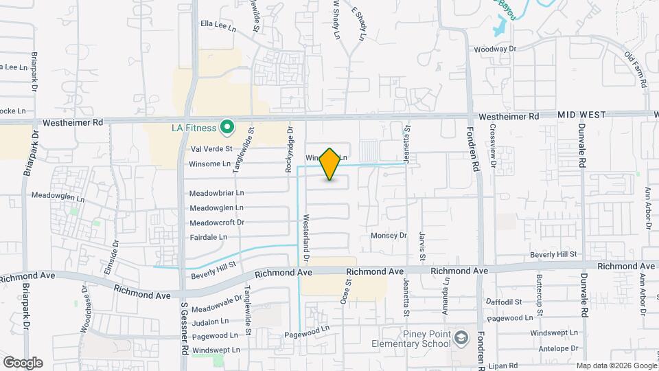 9330 Meadowbriar Ln Mapa y Detalles de la Ubicación