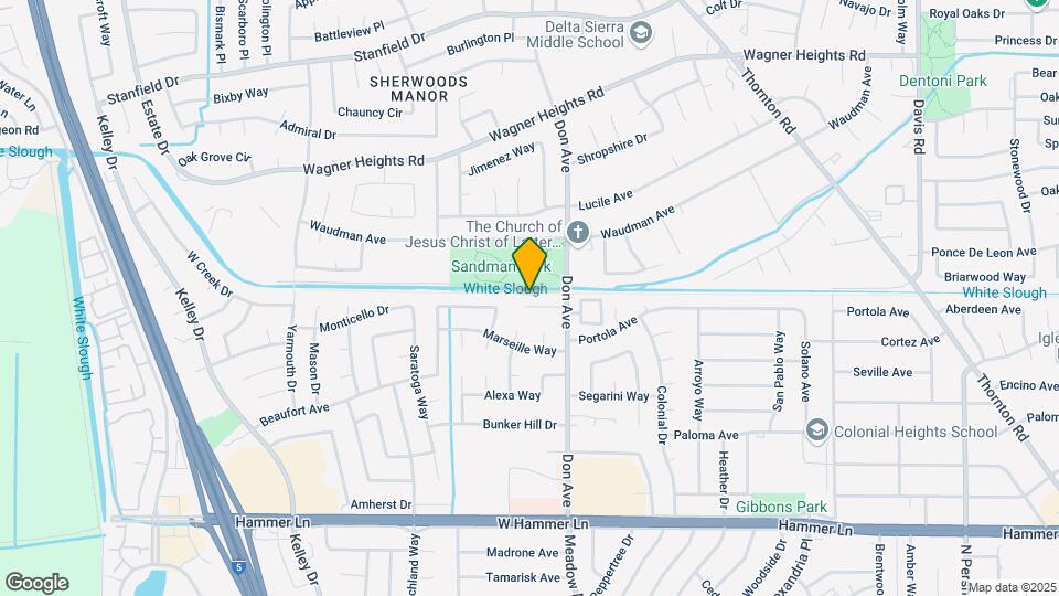 2543 Antoine Ct Mapa y Detalles de la Ubicación