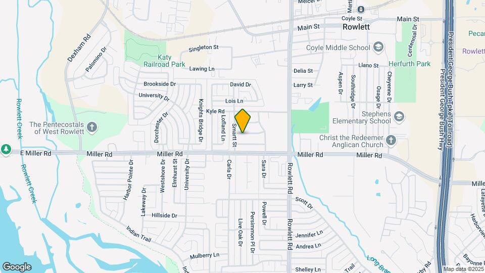 3010 Sandra Ln Map and Location Details