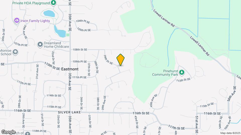 11009 41st Ave SE Map and Location Details