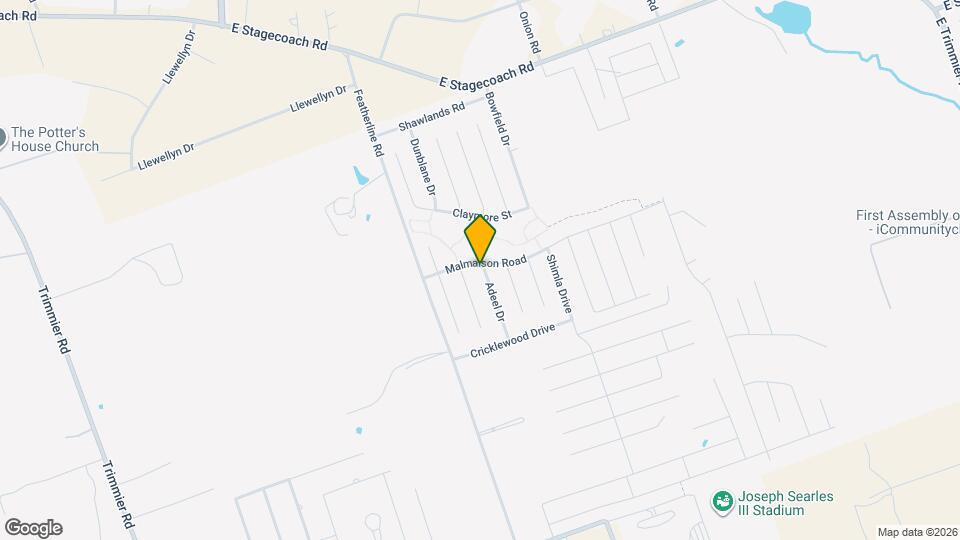 9503 Adeel Dr Map and Location Details