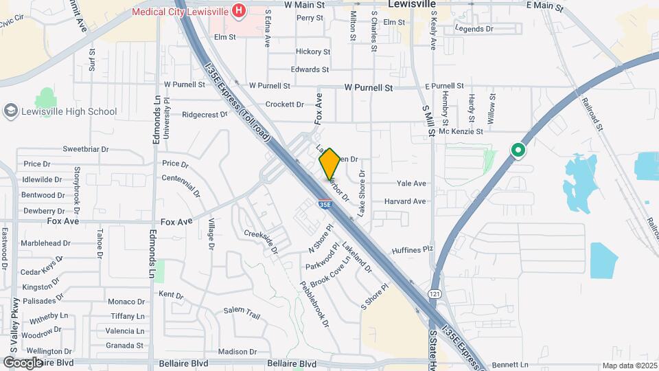 843 Harbor Dr Map and Location Details