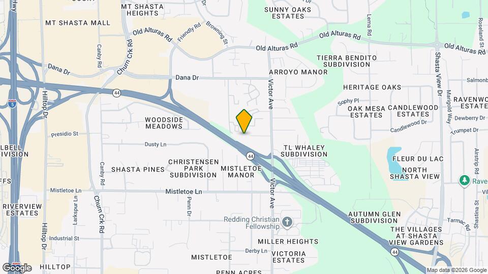 California Manor Map and Location Details