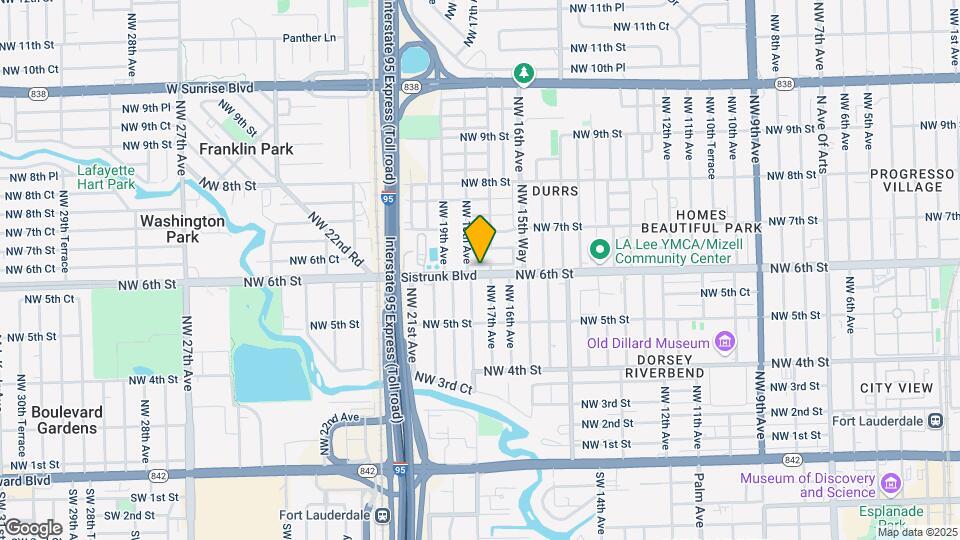1711 Sistrunk Blvd Map and Location Details