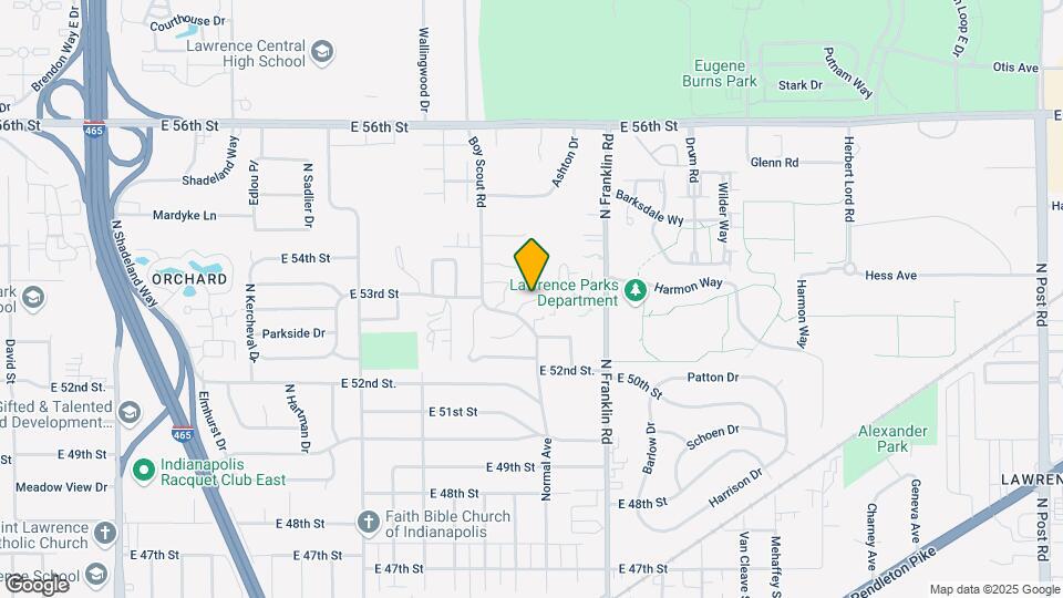 5241 Boy Scout Rd Map and Location Details