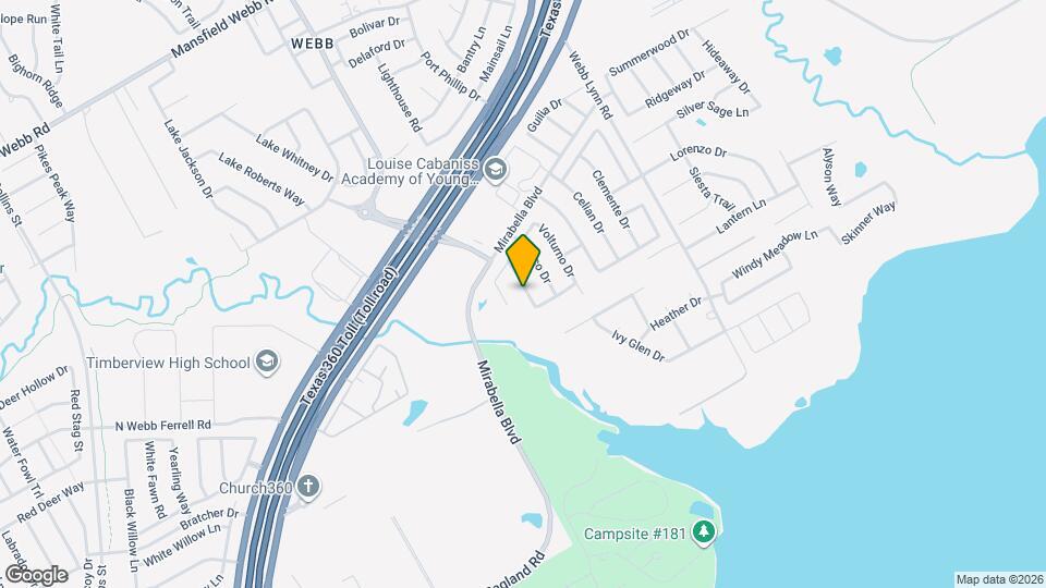 2923 Barberini Dr Map and Location Details