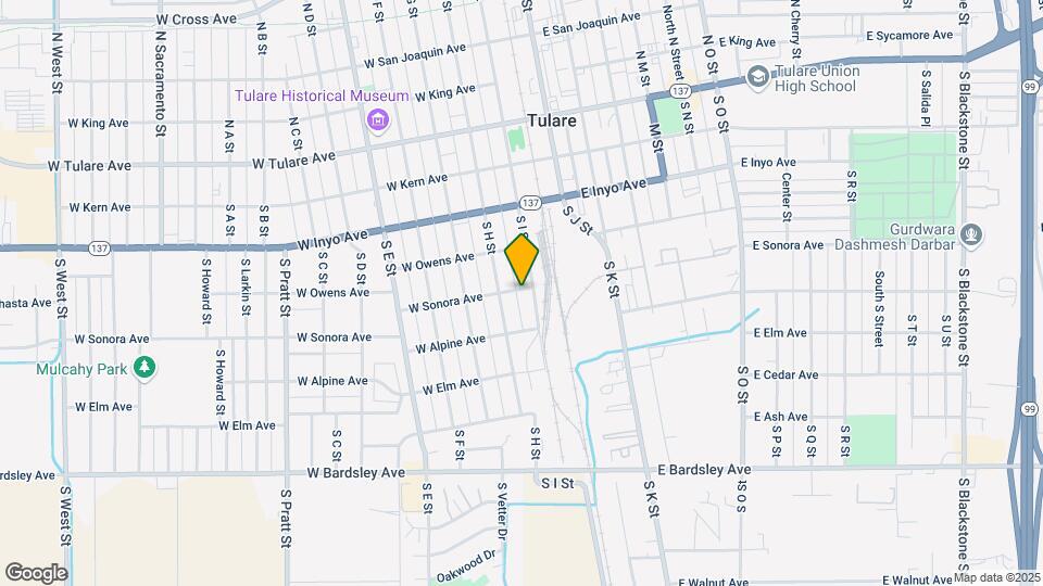 103 W Sonora Ave Map and Location Details