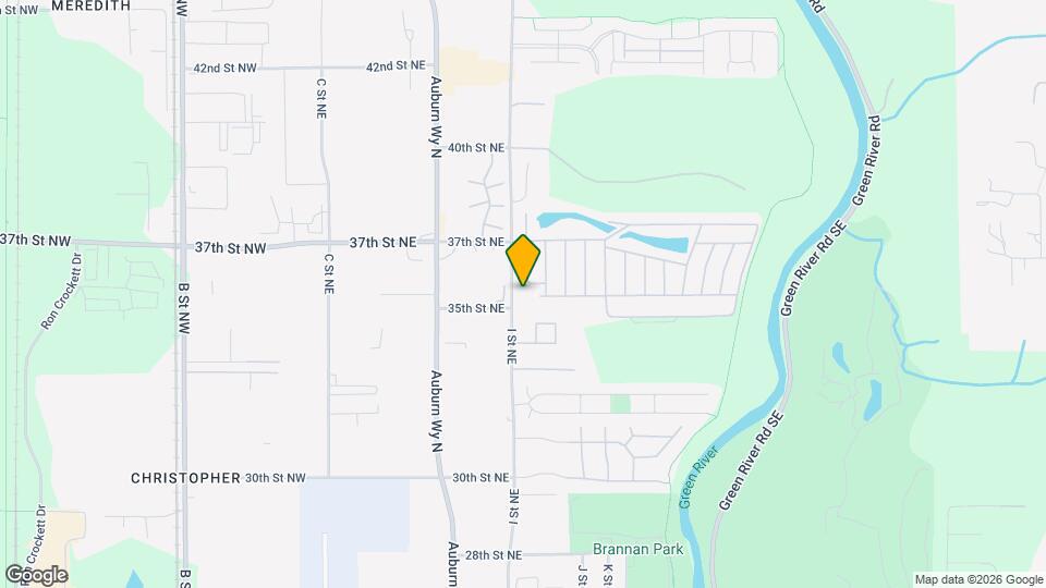 3504 I St NE Map and Location Details