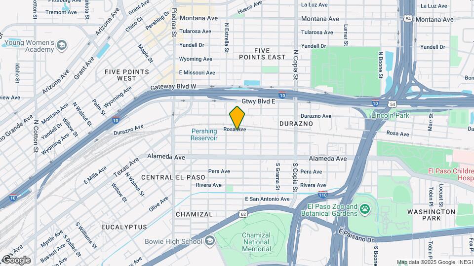 3216 Rosa Ave Map and Location Details