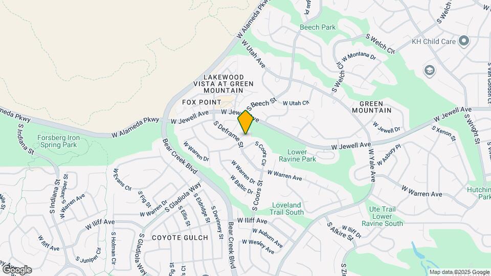 13787 W Asbury Dr Map and Location Details