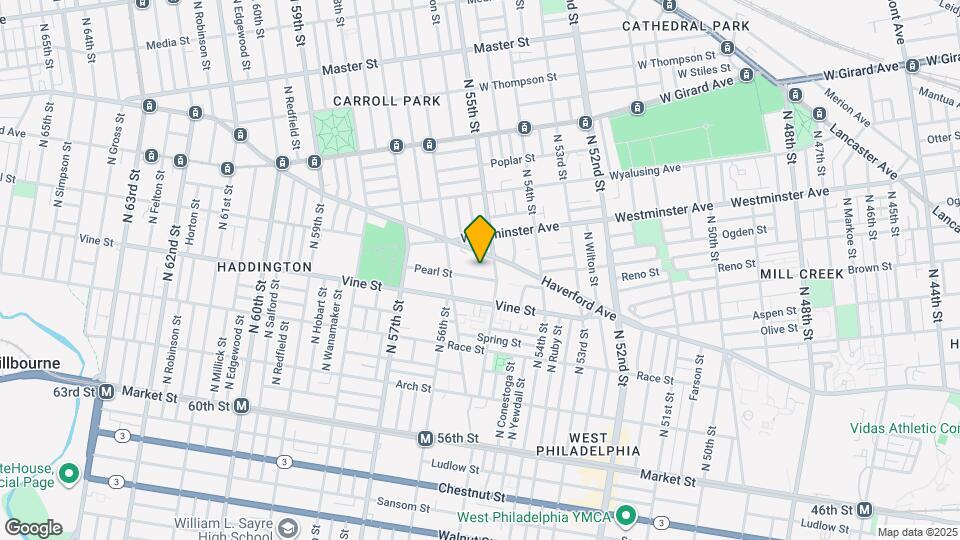 5527 Pearl St Map and Location Details