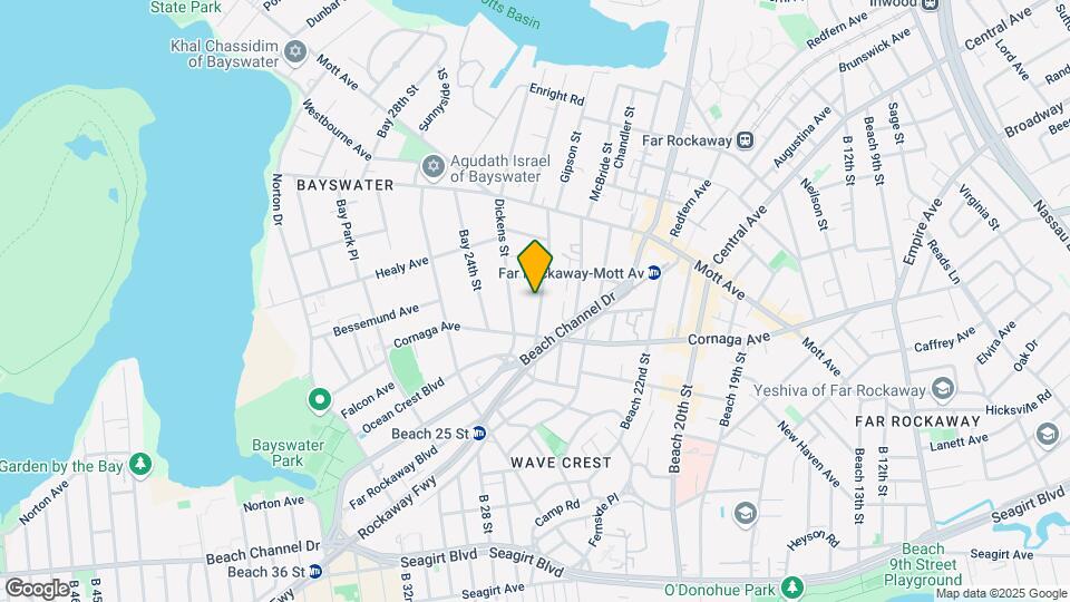 1037 Gipson St Mapa y Detalles de la Ubicación
