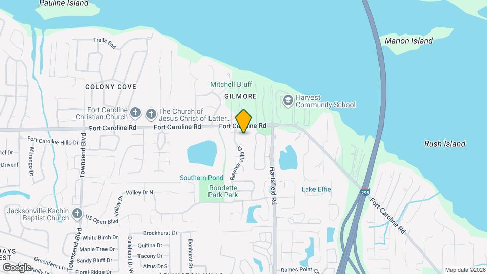 8050 Voltaire Ct E Map and Location Details