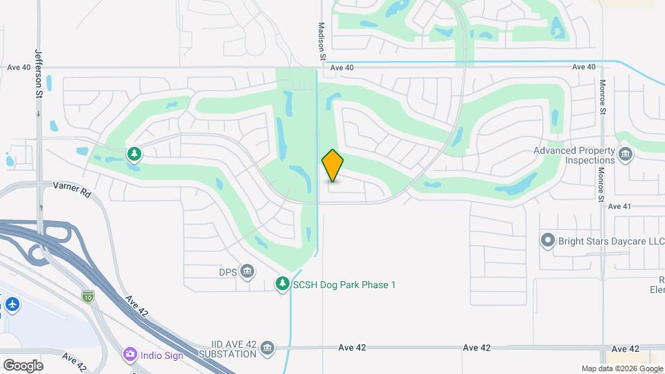 40856 Calle Desierto Map and Location Details