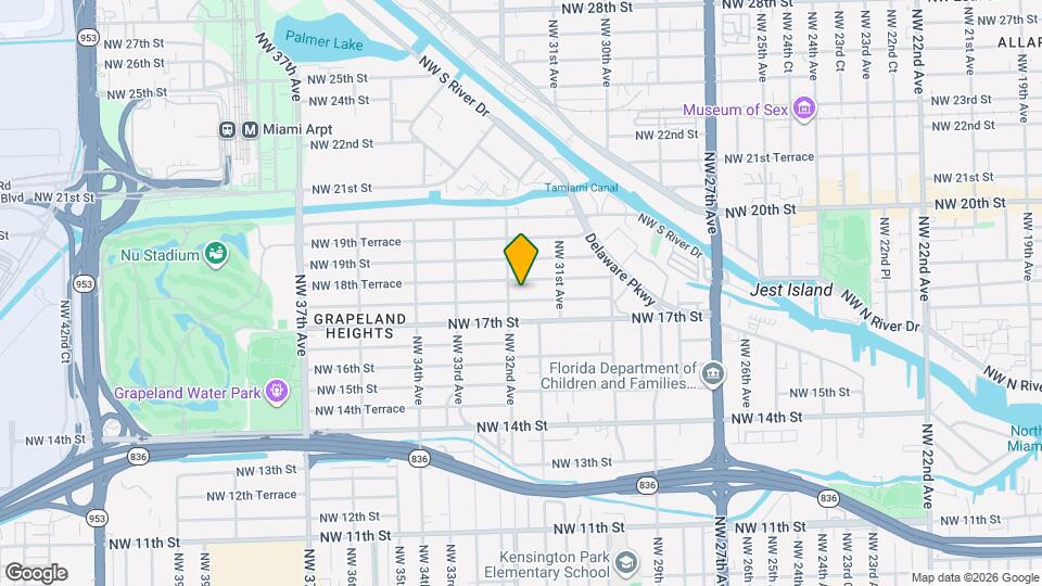 3191 NW 18th St Mapa y Detalles de la Ubicación