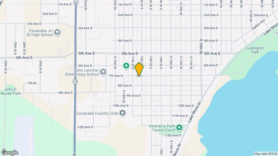 806 16th St S Map and Location Details