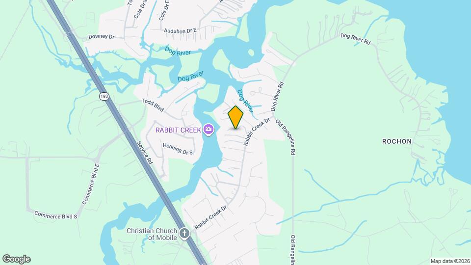 5436 Rabbit Creek Dr Map and Location Details