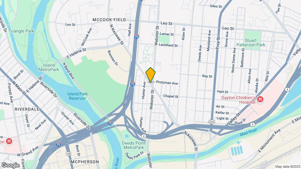 903 N Keowee St Map and Location Details