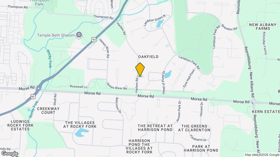 4002 Harlem Rd Map and Location Details