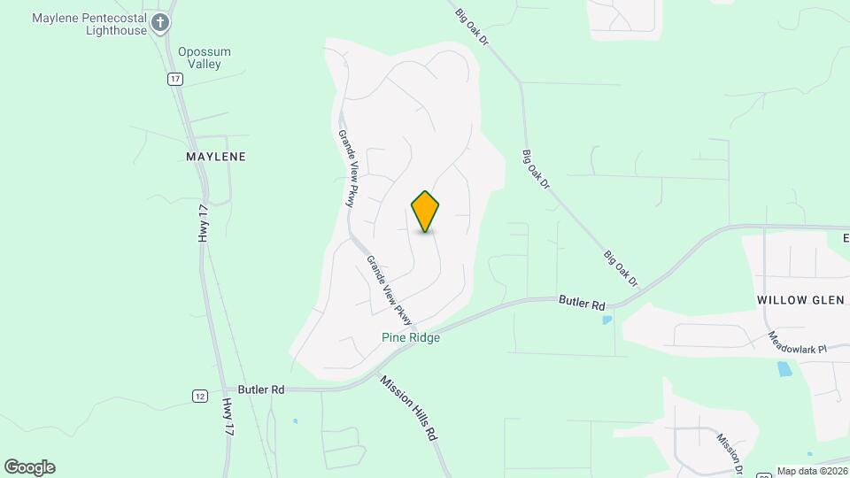 151 Grande View Ln Map and Location Details