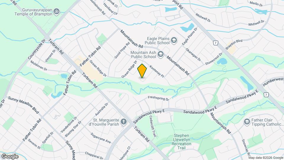 29 Cape Dorset Crescent Map and Location Details