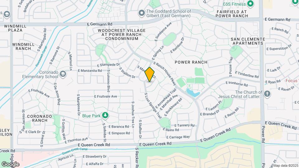 4090 E Rustler Way Mapa y Detalles de la Ubicación
