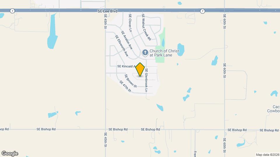 4910 SE Mills Ave Map and Location Details