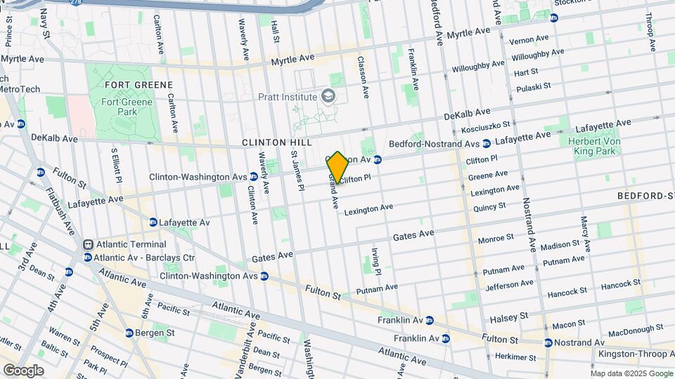 293-295 Grand Ave Mapa y Detalles de la Ubicación