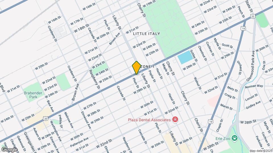 821 W 26th St, Unit 2 Map and Location Details