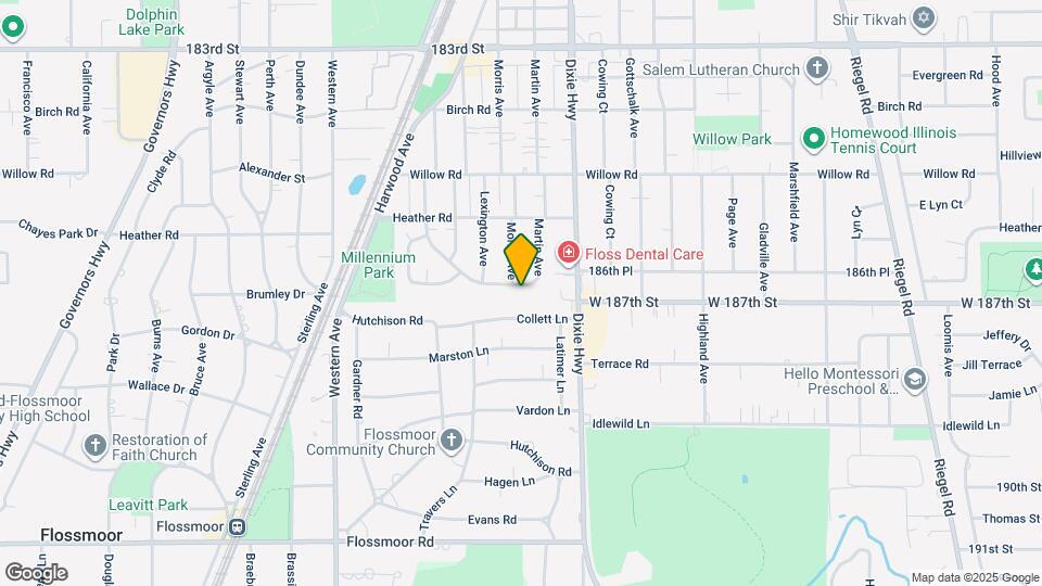 2059 Downey Rd Map and Location Details