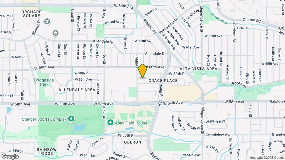 10361 W 59th Ave Mapa y Detalles de la Ubicación