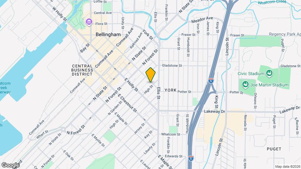 518 E Magnolia St Map and Location Details