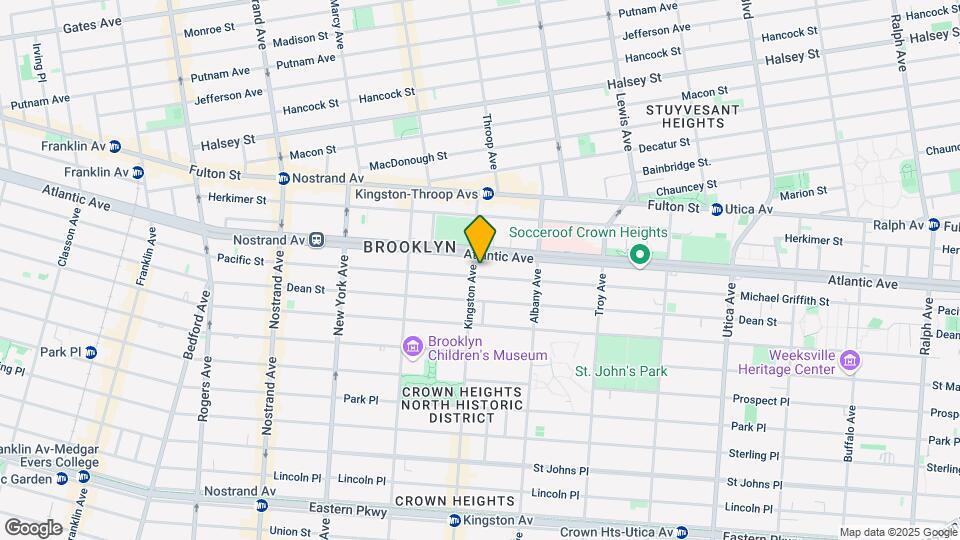 1511 Pacific St Mapa y Detalles de la Ubicación