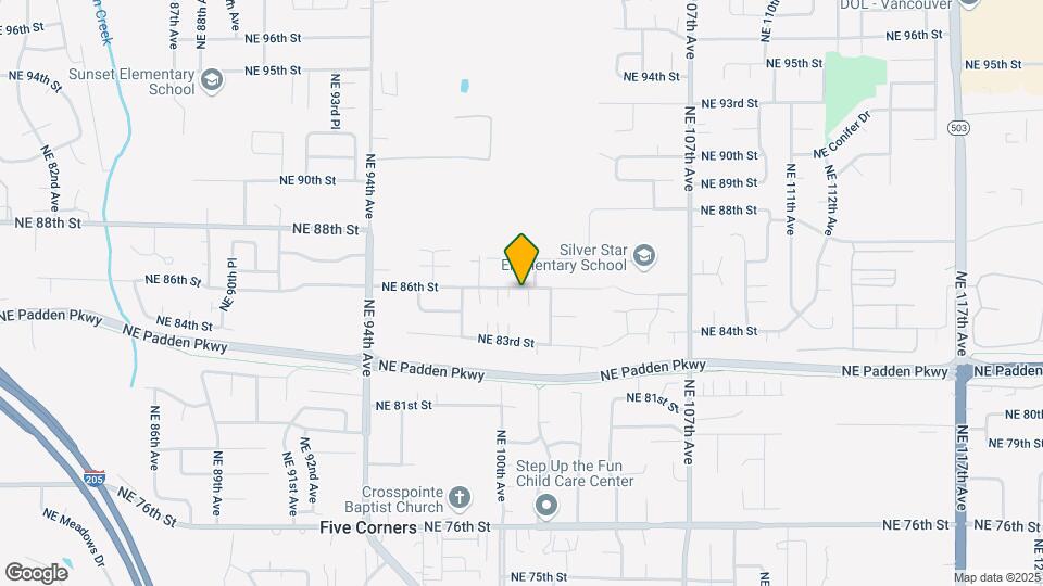 9913 NE 86th St Map and Location Details