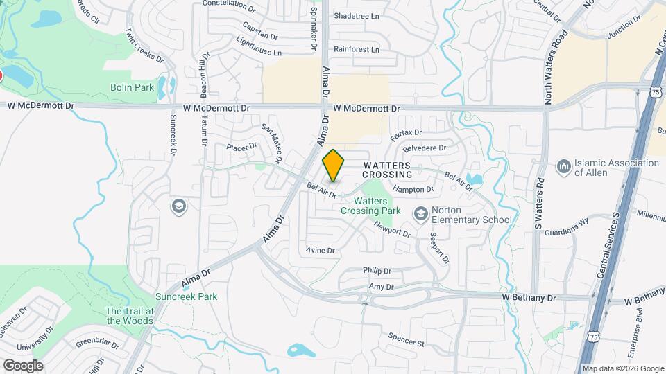 311 Cordova Dr Map and Location Details