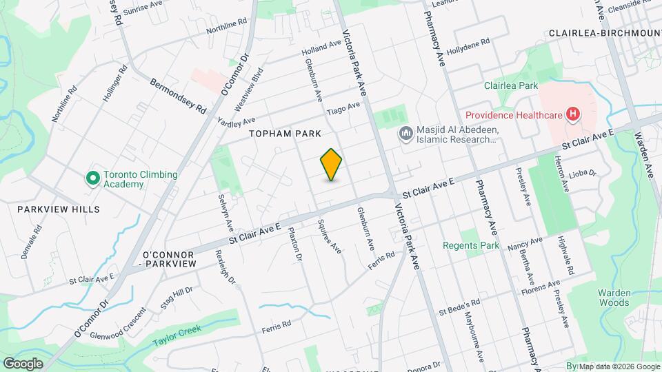 10A Holmstead Ave Map and Location Details