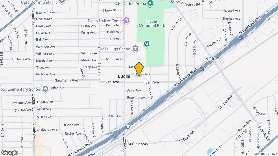 22500 Nicholas Ave Map and Location Details