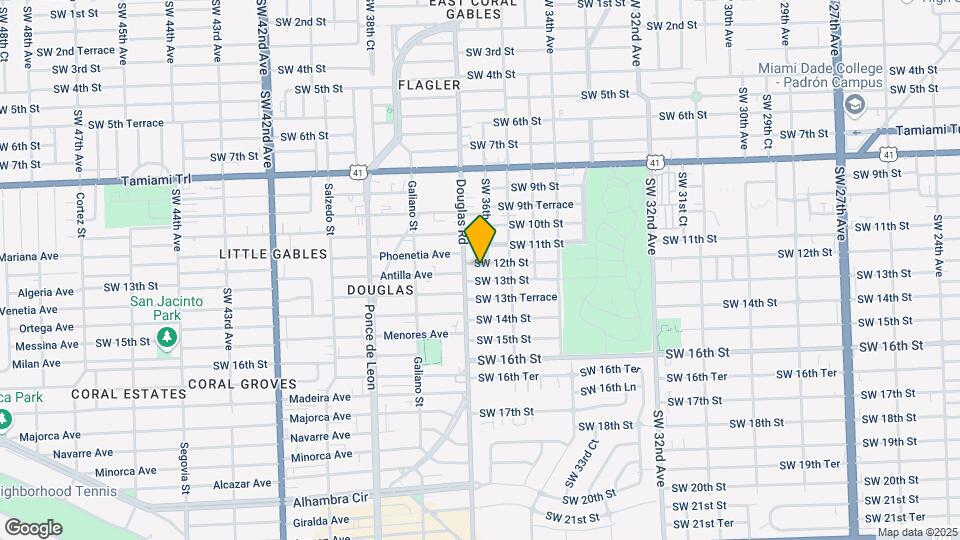 3660 SW 12th St Map and Location Details
