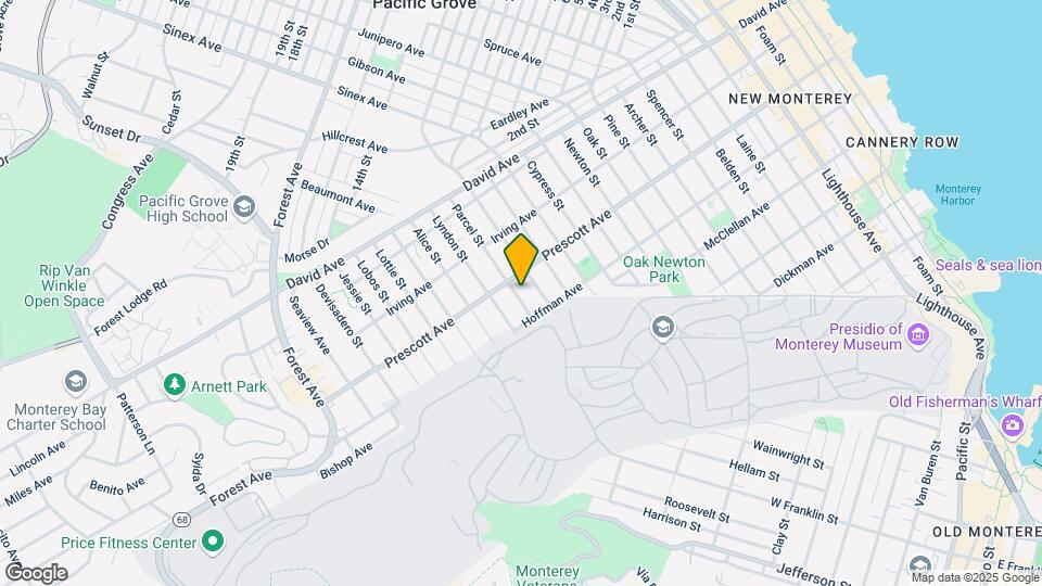 664 Parcel St Map and Location Details