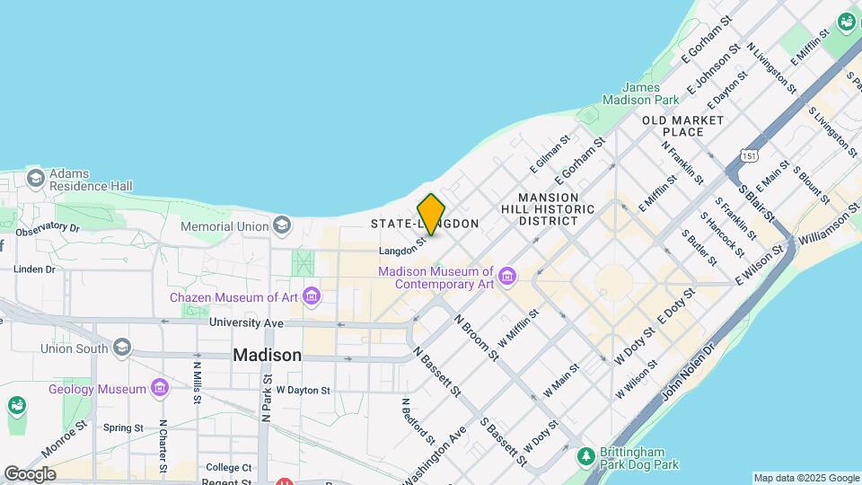 221 Langdon St Mapa y Detalles de la Ubicación