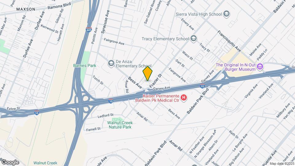 3023 Frazier St Map and Location Details