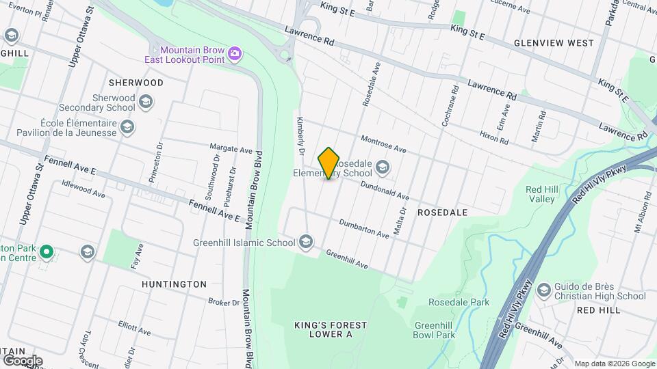 239 Cloverdale Ave Map and Location Details