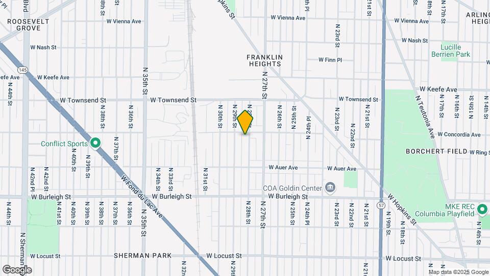 3279 N 28th St Map and Location Details
