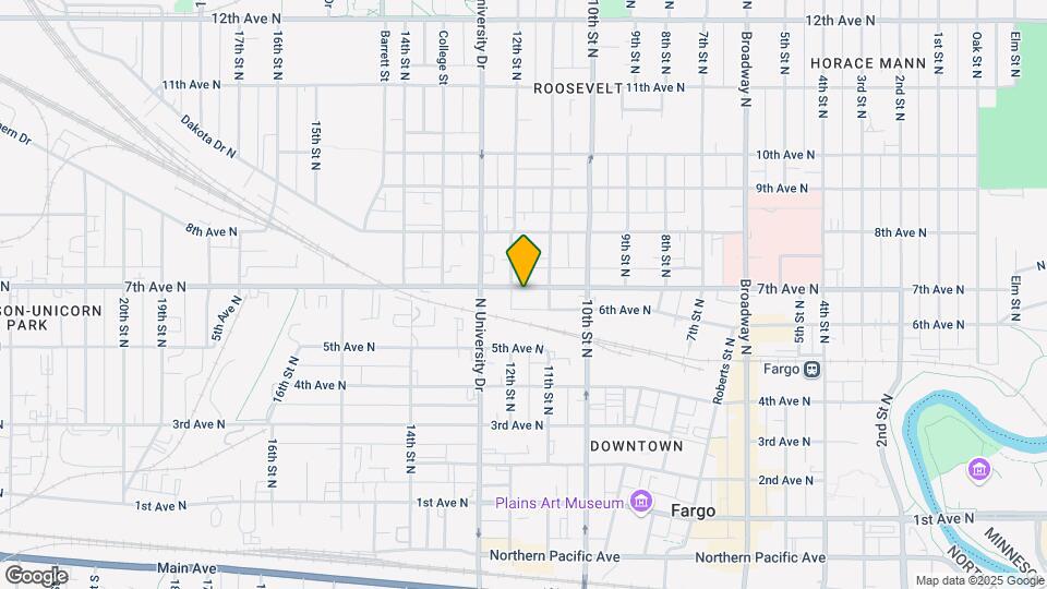 1116 7th Ave N Map and Location Details