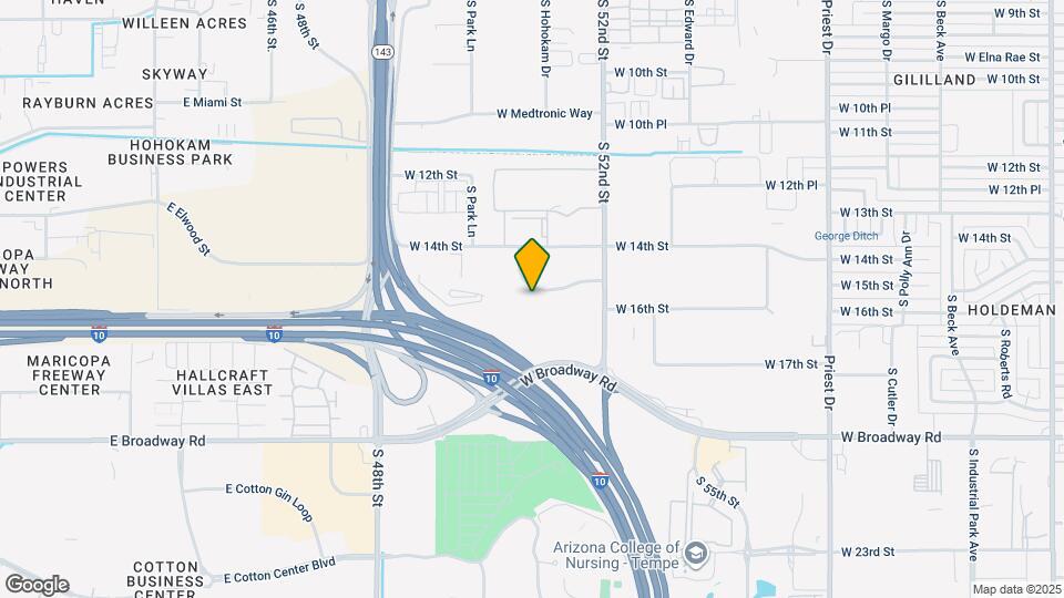 Furnished Studio-Phoenix - Airport - Tempe Map and Location Details