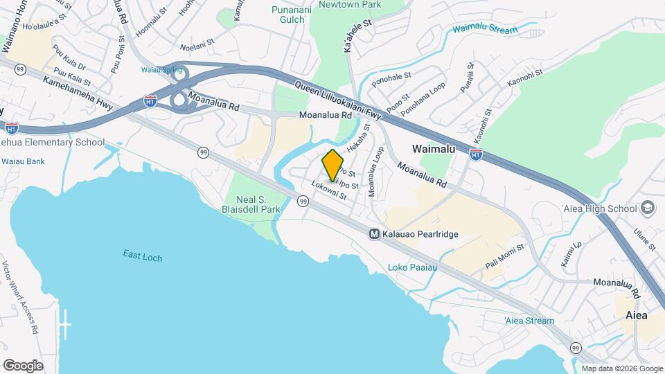 98-042 Lokowai St Map and Location Details