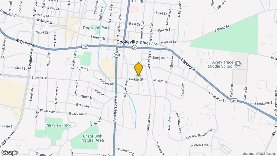 440 Proffitt St Map and Location Details