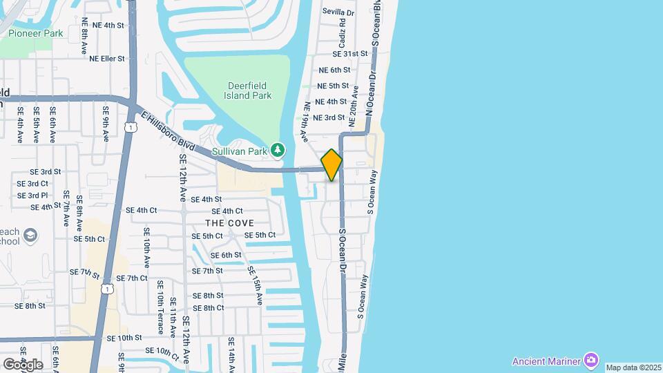 Hemingway at Deerfield Beach Map and Location Details